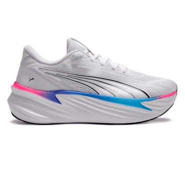 Tênis Puma Maxima Pro Unissex Branco / Azul