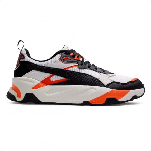 Tênis Puma Trinity Masculino Preto / Laranja