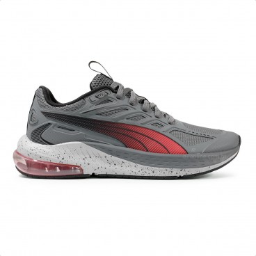 Tênis Puma X-Cell Lightspeed Masculino Cinza / Vermelho