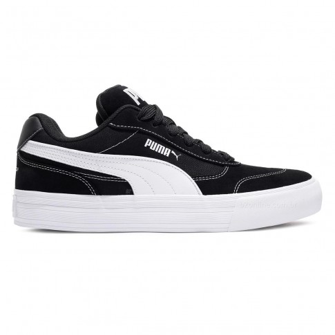Tênis Puma CC Park Vulc Unissex Preto / White