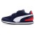 Tênis Puma St Runner V4 Mesh Juvenil Marinho / Vermelho