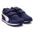 Tênis Puma St Runner V4 Mesh Juvenil Marinho / Vermelho