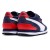 Tênis Puma St Runner V4 Mesh Juvenil Marinho / Vermelho