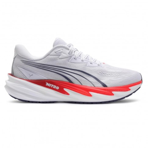 Tênis Puma Velocity Nitro 5 Branco / Vermelho