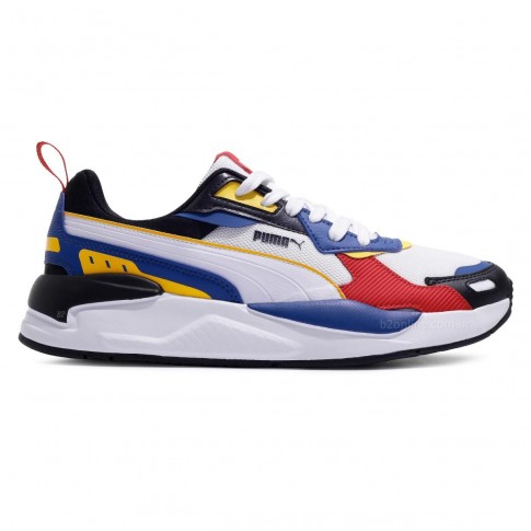 Tênis Puma X-Ray 3 Unissex Branco / Azul