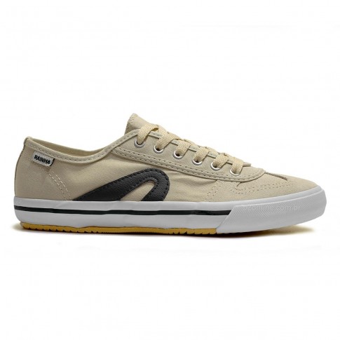 Tênis Rainha VL 2500 Masculino Bege / Branco