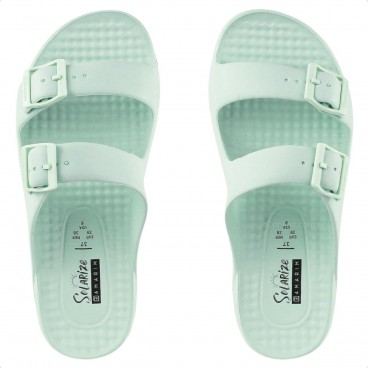 Chinelo Ramarim Birken Solarize Feminino Verde Claro