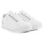 Tenis Ramarim Casual Cadarço Feminino Branco e Prata