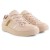 Tênis Ramarim Casual Cadarço Feminino Nude / Dourado