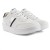 Tênis Ramarim Casual Camurça Feminino Branco / Prata