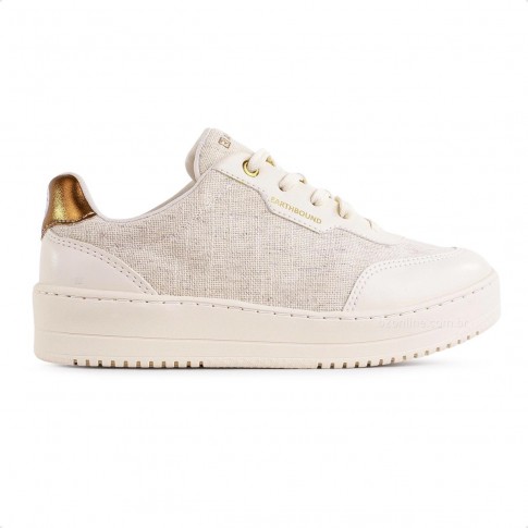 Tênis Ramarim Casual Eco Feminino Creme