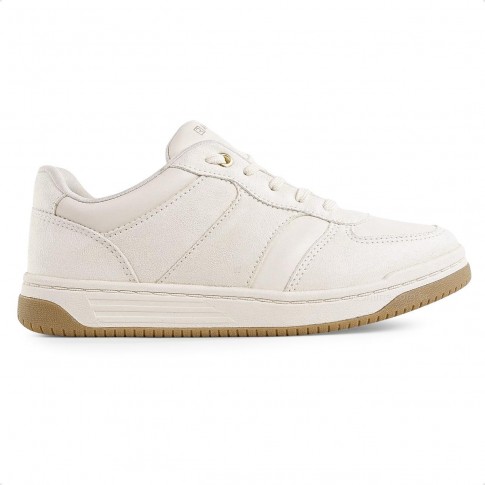 Tênis Ramarim Casual Feminino Off White / Bege