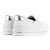 Tenis Ramarim Slip On Casual Feminino Branco / Prata