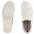 Tenis Ramarim Slip On Casual Feminino Creme / Dourado