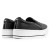 Tenis Ramarim Slip On Plataforma Feminino Preto /Branco