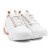 Tênis Ramarim Sneaker Casual Feminino Branco / Rosê