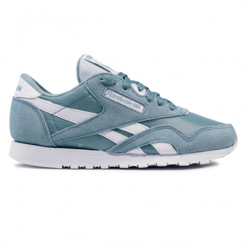 Tênis Reebok Cl Nylon Feminino Azul / Branco