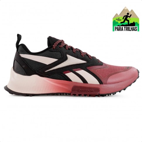 Tênis Reebok Lavante Trail 2 Feminino Preto / Bordô