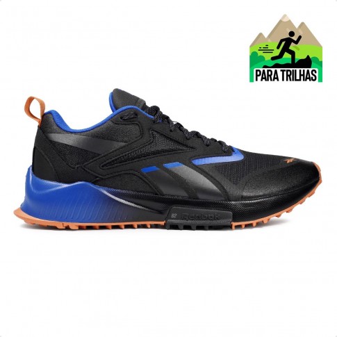 Tênis Reebok Lavante Trail 2 Masculino Preto / Azul