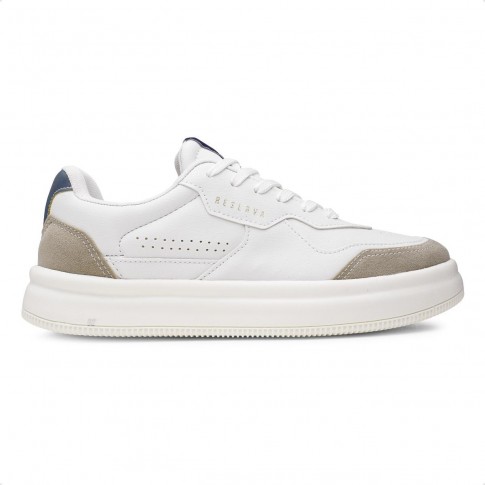 Tênis Reserva Troy Masculino Branco / Bege