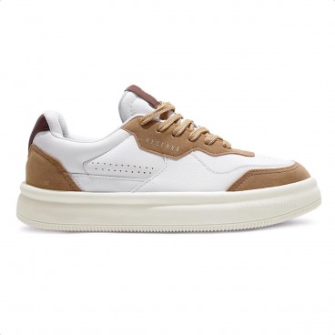 Tênis Reserva Troy Masculino Branco / Marrom