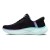 Tênis Skechers Cloud Perfectly Plush Feminino Preto / Azul