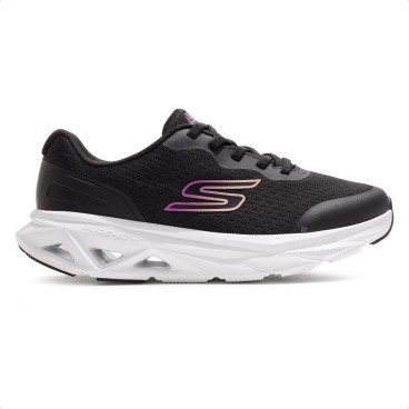 Tênis Skechers Glide Step Vortex - Avalin Feminino Preto / Branco