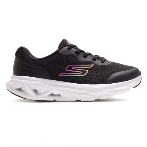 Tênis Skechers Glide Step Vortex - Avalin Feminino Preto / Branco