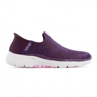 Tênis Skechers Go Walk 6 Fabulous Feminino Lilas / Roxo