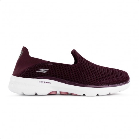 Tênis Skechers Go Walk 6 Feminino Vinho