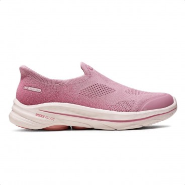 Tênis Skechers Go Walk 8 Feminino Rosa / Bege