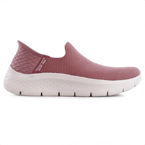 Tênis Skechers Go Walk Flex Sunset Feminino Rosa