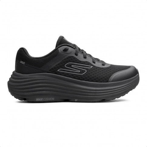 Tênis Skechers Max Cushioning Endeavour Feminino Preto / Preto