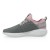 Tênis Skechers Go Run Fast Valor Cinza / Rosa