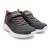 Tênis Skechers Bounder - Quantarun Infantil Chumbo / Laranja