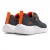Tênis Skechers Bounder - Quantarun Infantil Chumbo / Laranja