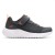 Tênis Skechers Bounder - Quantarun Infantil Chumbo / Laranja