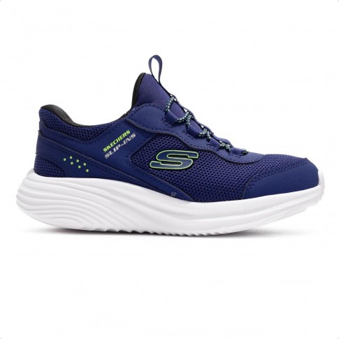 Tênis Skechers Bounder Pro Infantil Azul Marinho