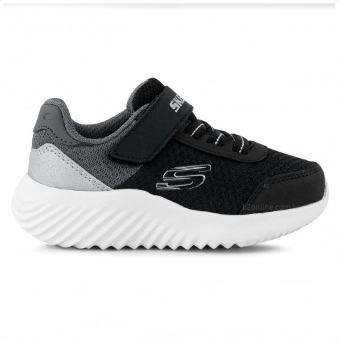 Tênis Skechers Bounder Trekzic Infantil Preto / Cinza