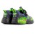 Tênis Skechers Creature Lights Infantil Preto / Verde