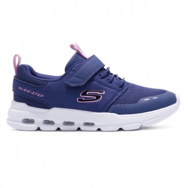 Tênis Skechers Glide Step Flow Infantil Roxo / Rosa