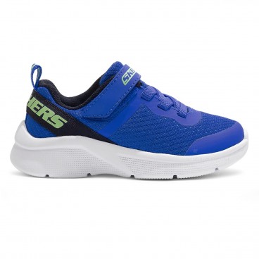 Tênis Skechers Microspec Go Planet Infantil Azul / Preto