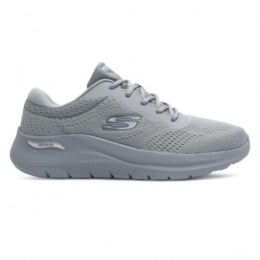 Tênis Skechers Arch Fit 2.0 Masculino Cinza / Cinza