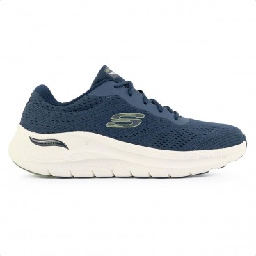 Tênis Skechers Arch Fit 2.0 Masculino Marinho / Verde