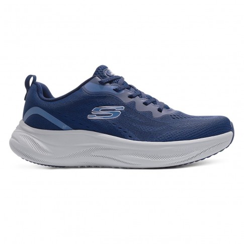 Tênis Skechers Cloud Masculino Marinho / Branco