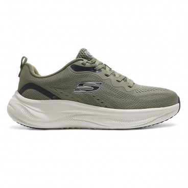 Tênis Skechers Cloud Masculino verde / bege