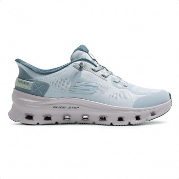 Tênis Skechers Glide Step Pro Feminino Azul / Cinza