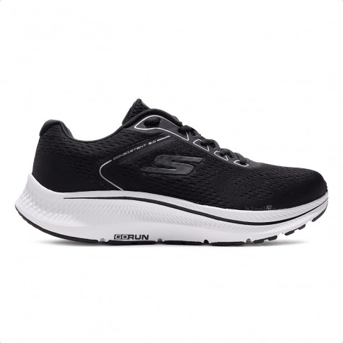 Tênis Skechers Go Run Consistente 2 Masculino Preto / Branco