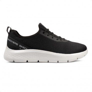 Tênis Skechers Go Walk Flex Saturn Horizon Masculino Preto / Branco