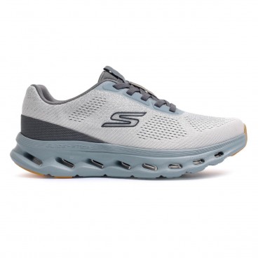 Tênis Skechers Go Walk Glid Step 2.0 - Vic Masculino Cinza / Cinza